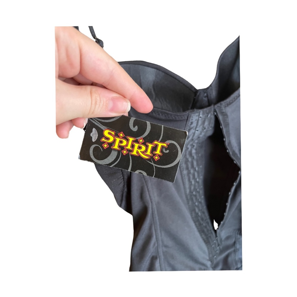 Spirit Halloween | black corset top XL NWT - Picture 4 of 5